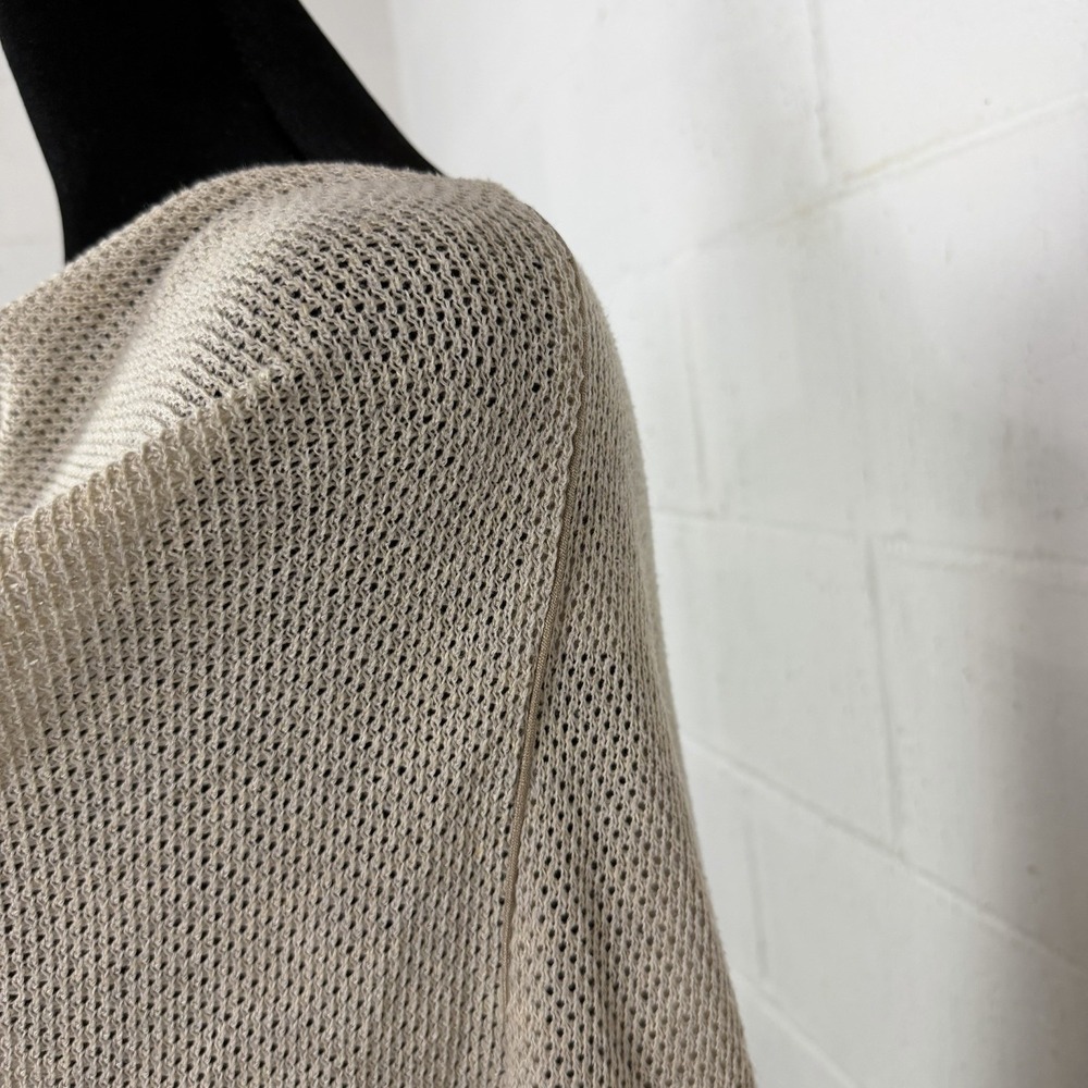 We Are Amma Cocoon Knit Nursing Cover Natural Color Baby Breathable One Size - Picture 6 of 11